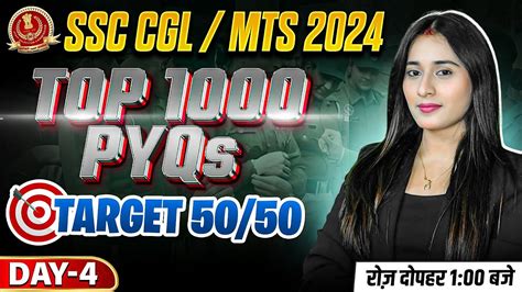 SSC CGL MTS 2024 1000 Important Previous Year Questions English