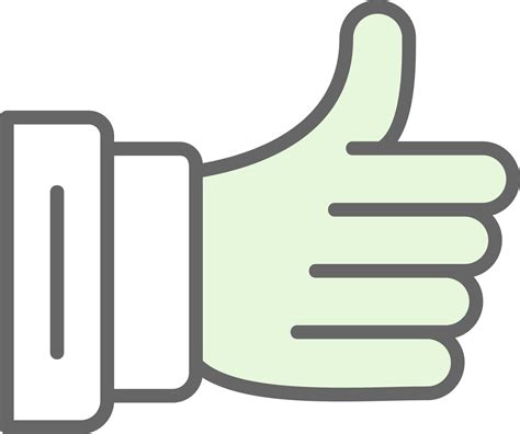 Thumbs Up Vector Icon Design Vector Art At Vecteezy