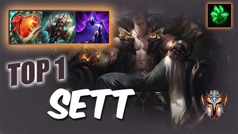 Wild Rift Sett Top S Challenger Rank Game Build Youtube