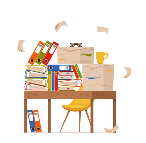 Messy Desk Stock Illustrations – 3,069 Messy Desk Stock Illustrations ...