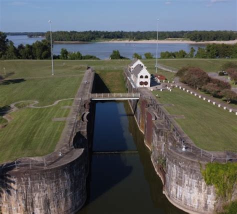 Industrial History: 1909 Plaquemine Lock in Plaquemine, LA