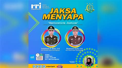 Restorative Justice Jaksa Menyapa Youtube