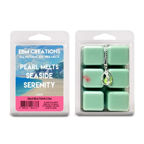 Pearl Melts Seaside Serenity Scented Soy Wax Melts Ebm Creations