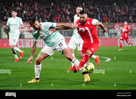 U Power Stadium Monza Italy January 07 2023 Francesco Acerbi Fc