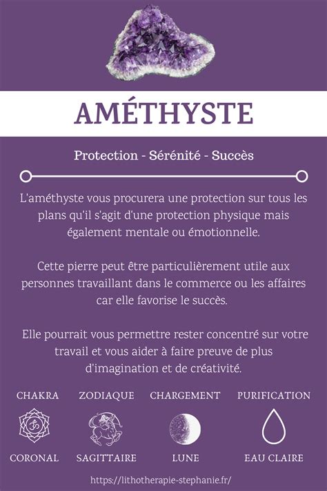 Am Thyste Vertus Bienfaits Et Signification Am Thyste