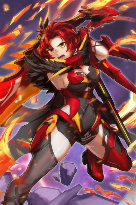 Himeko Vermillion Knight Eclipse Honkai Impact 3rd HoYoLAB