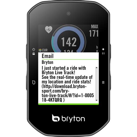 Sortie du son Neuvième compteur velo bryton 410 Événement la