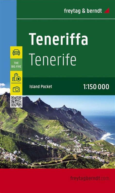 Teneriffa Straßenkarte 1 150 000 freytag berndt Karten jpc