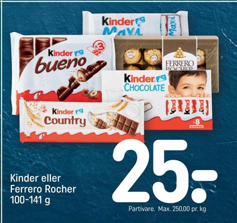 Kinder Eller Ferrero Rocher Tilbud Hos Rema 1000