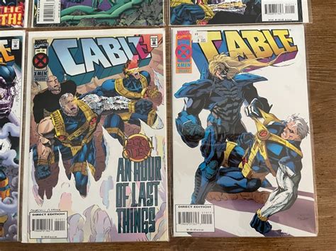 Lot Of 6 Cable Marvel Comic Books 19 20 21 22 23 24 X Men Wolverine