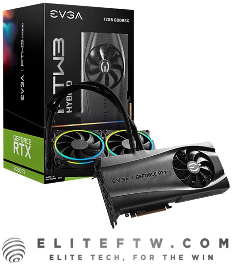 Evga Geforce Rtx 3080 Ti Ftw3 Ultra Hybrid Gaming Water Cooling 12gb Gddr6x For Sale