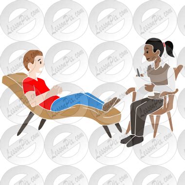 Therapist Stencil for Classroom / Therapy Use - Great Therapist Clipart