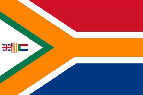 Union of South Africa/Republic of South Africa hybrid flag : r/vexillology