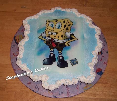 Spongebob Cupcake Cake CakeCentral