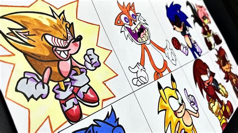 Drawing Fnf Sonic Exe Restored Fanmade Tails Sally | Hot Sex Picture