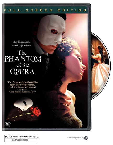 The Phantom Of The Opera Full Screen Edition Amazonde Dvd And Blu Ray