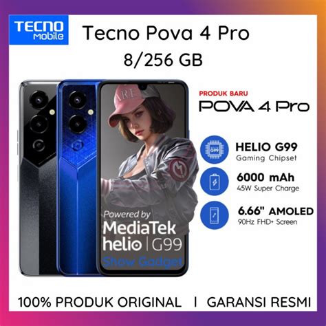 Jual Techno Pova 4 Pro RAM 8 128 GB 8 256 GB Shopee Indonesia