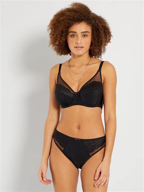 Culotte Sans Complexe Noir Kiabi