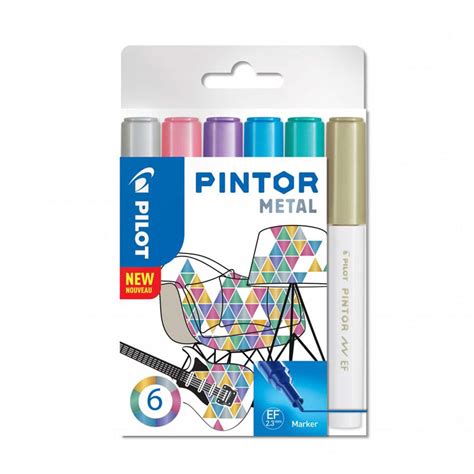 Pilot Pintor Extra Fine Metal Set Suitup Art Supplies