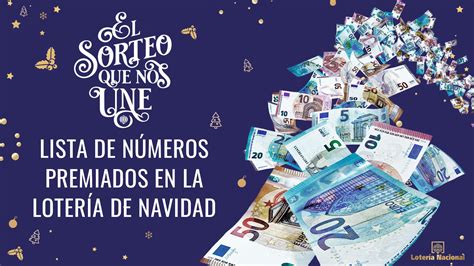 Lista oficial de premios de la Lotería de Navidad 2024 comprobar