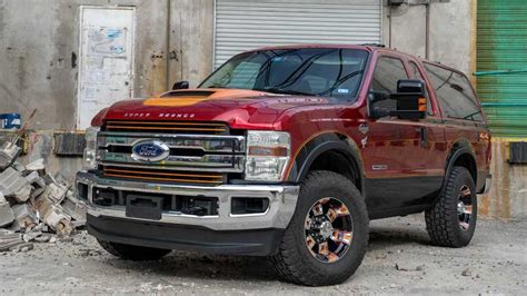 Ford Super Bronco Built From Super Duty Excursion Parts