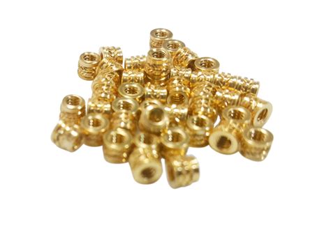 100x #2 2-56 Short Brass Threaded Heat Set Inserts for Plastic 3D Printing #2-56 810673030965 | eBay