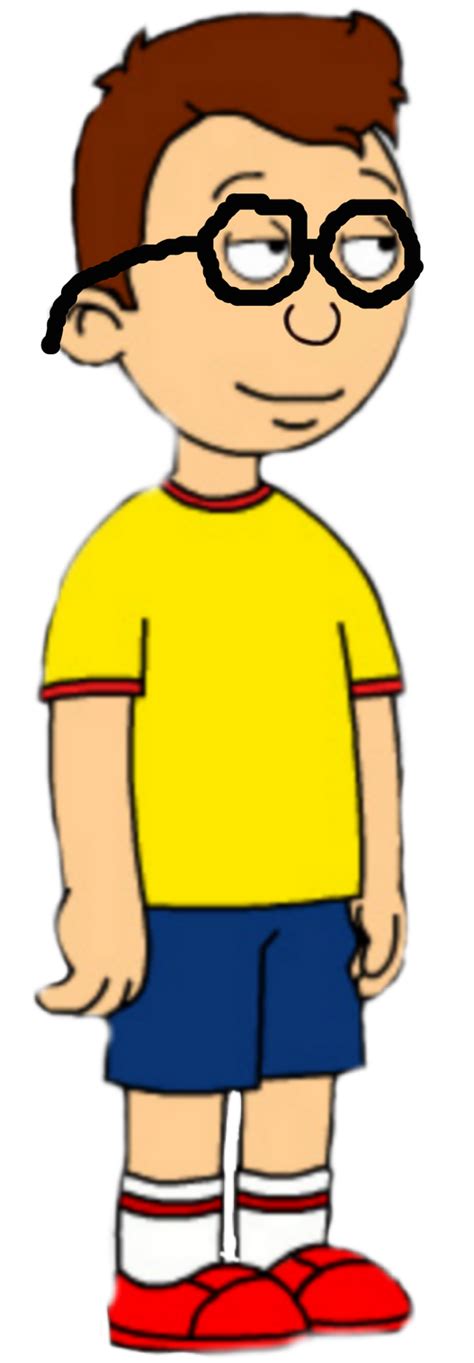 Hair Caillou Comedy World With Glasses Png By Isaachelton On Deviantart