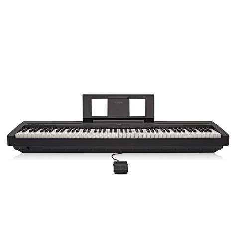 Yamaha P45 Digital Piano Keyboard, Black | PMT Online