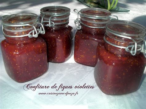 Confiture Figues Cannelle Recette Pour Le Foie Gras