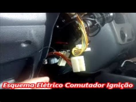 Esquema Elétrico do Comutador de Ignição Linha Fiat Palio Siena Strada