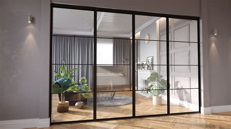 Glass Partition With A Custom Steel Frame By Crystalia Glass Glass