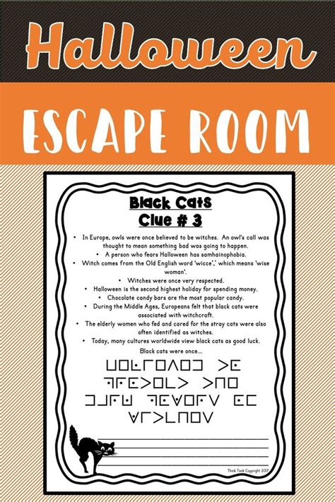 Riddle Printable Escape Room Puzzles