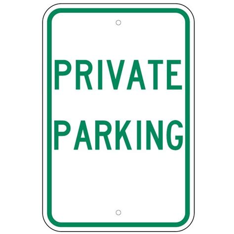 Private Parking Sign – U.S. Signs and Safety