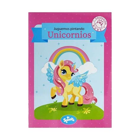 Libro Para Colorear Infantil Splash Colecci N Nube Unicornios