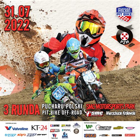 Zdjęcia plakat SMC Puchar Polski Pit Bike OffRoad czas na