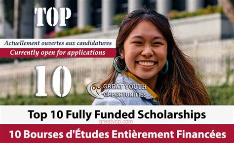 Top 10 Fully Funded Scholarships For International Students