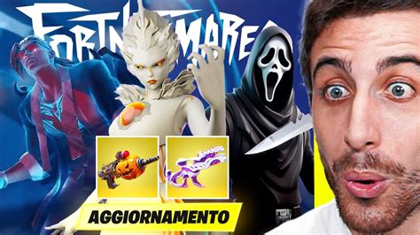 Aggiornamento Di Halloween Oggi Fortnitemares Giginews Stagione