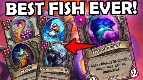 Fish Of N Zoth CARRY OF THE GAME Hearthstone Battlegrounds YouTube