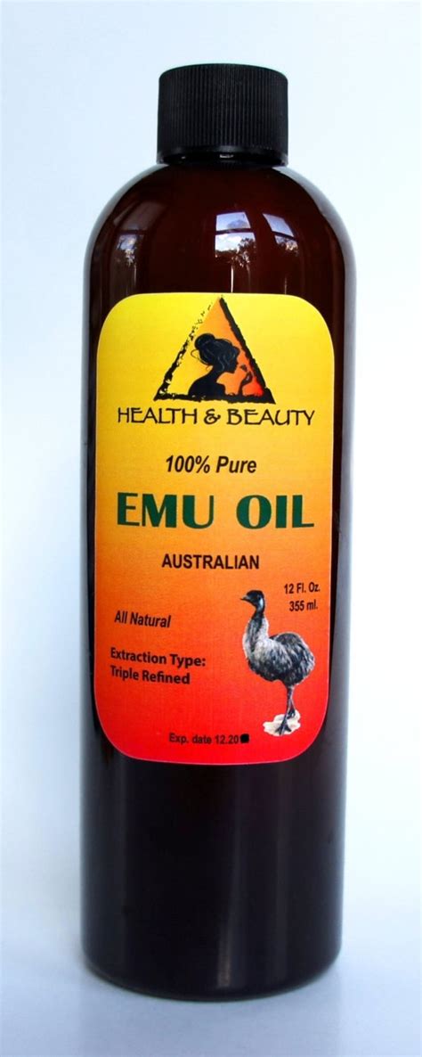 36 Oz Emu Oil Australian Triple Refined Organic 100 Pure