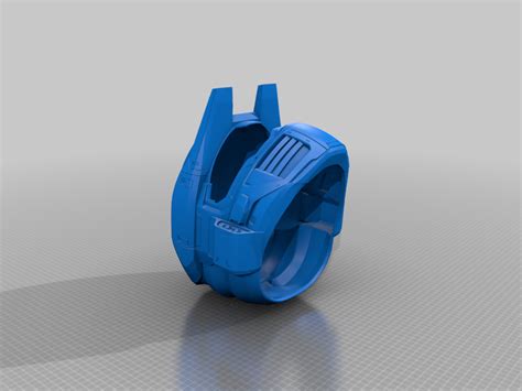 Free 3D File Halo Infinite Mark V Zeta Helmet3D Print Model To