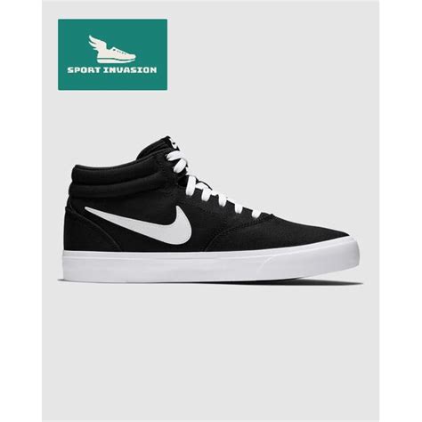 Nike Sb Charge Mid Canvas Skate Shoe Cn5264 001 Shopee Malaysia