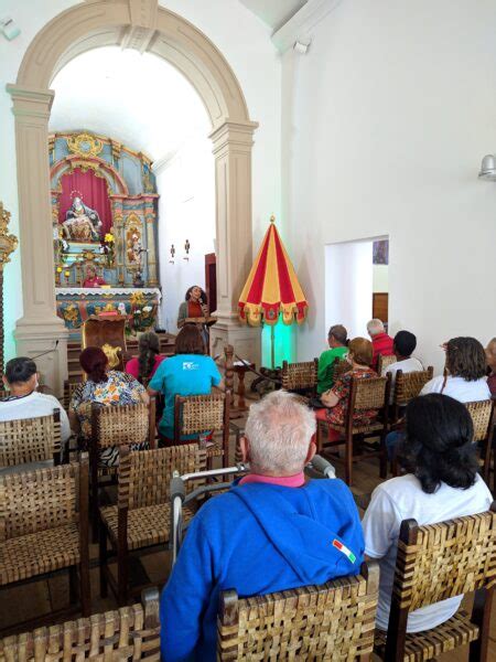 Santu Rio Da M E Piedade Recebe Especial Romaria Da Casa Do Anci O Da