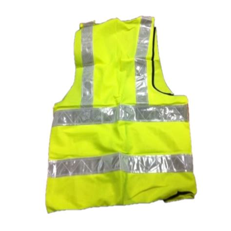 Yellow Safety Vest (H Style) | Industrial Safety Products Singapore | Fischer Bell