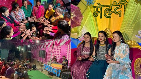 Function Dance Anju Ki Mehandi Ceremony