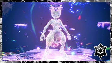 Official Confirmed Mewtwo Tera Raid Battle And Mew As A Mystery Gift