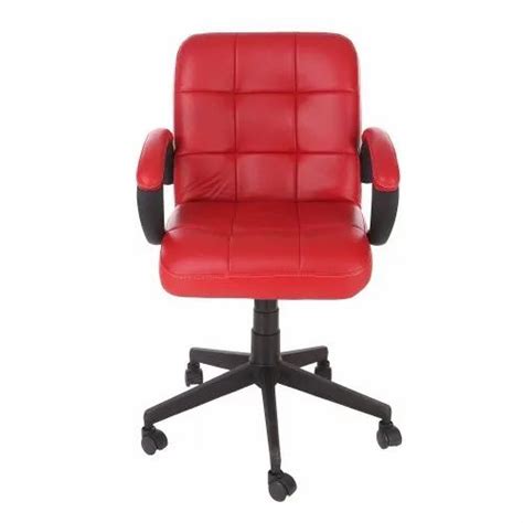 Red Oakly Mid Back Executive Revolving Chair At Rs Leatherette