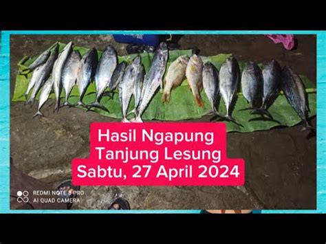 Mancing Tenggiri Lodon Tongkol Lodon Di Tanjung Lesung Youtube