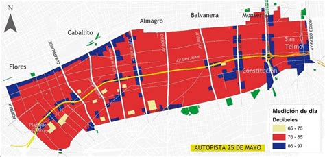 Fuente Elaboraci N Propia En Base Al Mapa Del Ruido De La Ciudad De