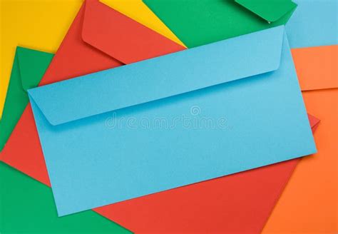 Colored Envelopes Stock Photography - Image: 22152782