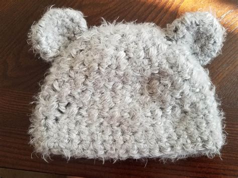 Crochet Baby Bear Beanie Etsy Crochet Baby Crochet Crochet Yarn